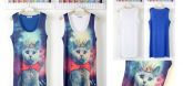 T shirt galaxy cat